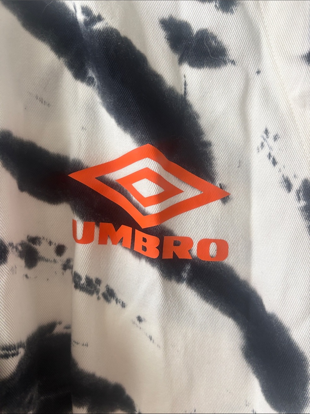 Umbro Tie-Dye Pullover with Orange Logos - Picture 3 of 8